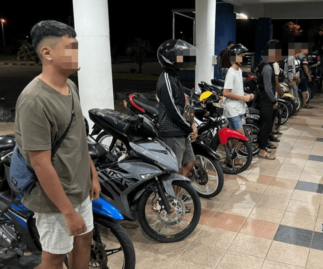 Padah Buat Aksi Wheelie Remaja Ditahan Dalam Operasi Di Sibu