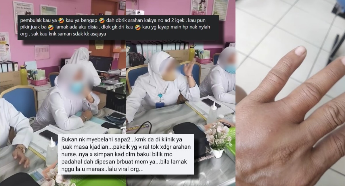 Susulan Tular Isu Jururawat Leka Di Klinik Di Samarahan Netizen Dedah