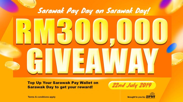 CM Abang Jo Umum RM300 000 Giveaway Untuk Pengguna Sarawak Pay