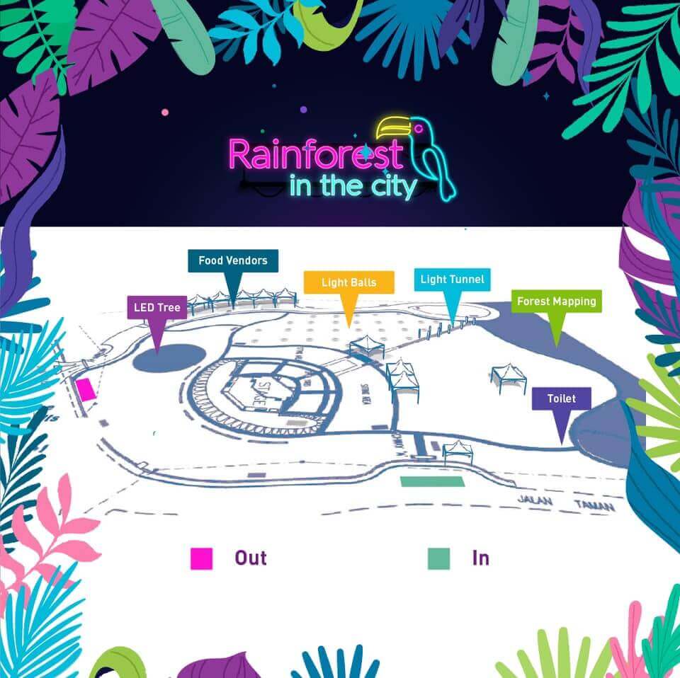 Rainforest In The City Meriahkan Bandaraya Kuching