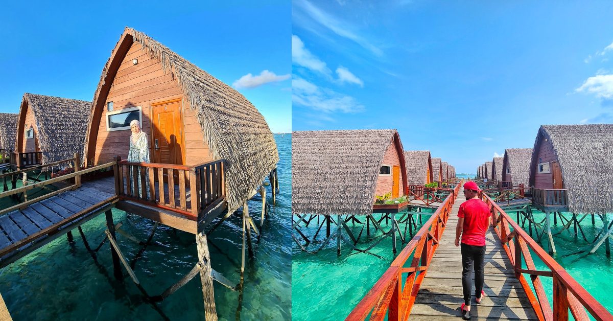 Crystal Resort Semporna Tawar Percutian Berpatutan Berkonsepkan Maldives