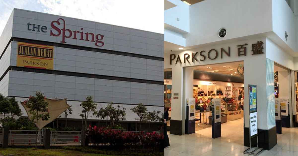 Parkson The Spring branch taken on March 2023, one month before closure. :  r/Sarawak