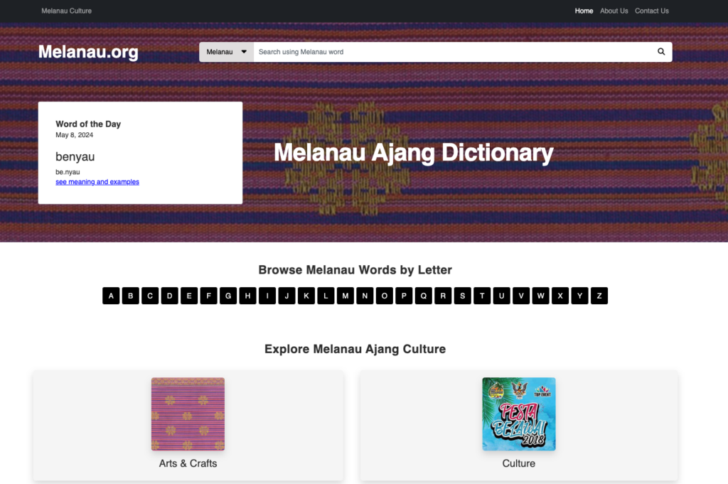 Melanau Dictionary, Kamus Bahasa Melanau Dalam Talian Yang Anda Mesti Tahu