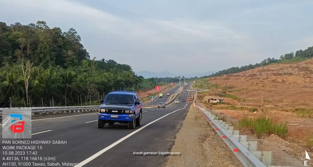 Pan Borneo Sabah Fasa 1B Dijangka Siap Menjelang September 2028